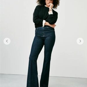 SPANX Dark Blue Flare Jeans
